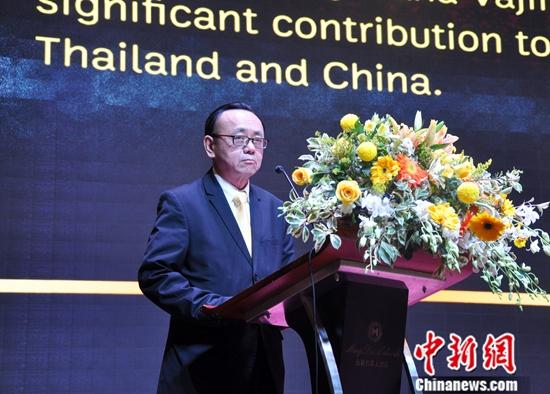 12月4日晚，泰王國駐南寧總領(lǐng)事館在廣西首府南寧市舉行招待會，慶祝泰國國慶。中新社記者 黃艷梅 攝